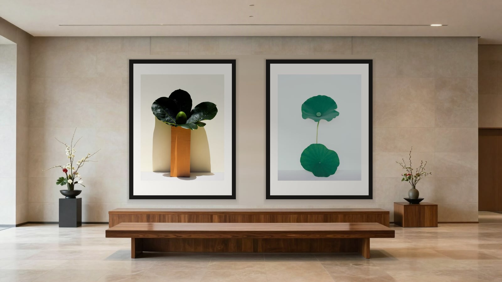 Embassies, consulates and cultural centres — The Source of Life, Two Lotus Leaves (visualisation)